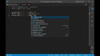 TypeScript Editor Power User 1 - Skill 8 - Auto Completion Intellisense