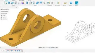 Fusion 360 beginner's Exercise #3 - Fusion 360 tutorial