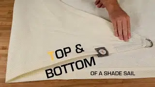 Which side is up? – Tenshon Shade Sails