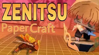 Zenitsu Agatsuma • PaperCraft • Demon Slayer