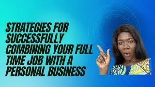 Unbelievable! How To Fit a Successful Side Business Into Your Full Time Job!