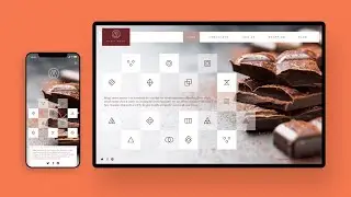 TMM Chocolate website UI/UX Animation Design（60P） | Figma |Sketch | Interactive design