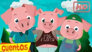 LOS TRES CERDITOS | Cuentos y Canciones Infantiles | Toy Cantando