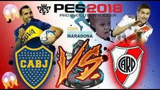 MATCH FOOT BALL 😆😃BOCA VS RIVER 😲😲😲🥵