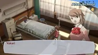 Persona 3 FES - Main Character and Yukari Hospital Scene [1080p HD]