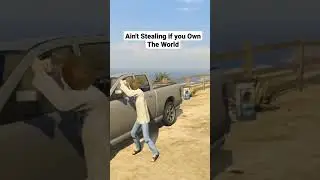 GTA 5 Road Trip on My potato Pc | Playing GTA for the First Time in 2022 #Shorts
