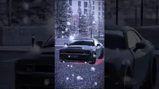 👿DODGE DEMON SRT В BLACK RUSSIA #shorts #edit #blackrussia #dodge #caredit