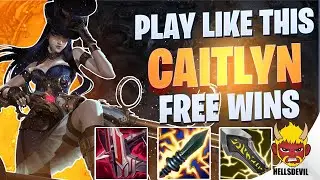 WILD RIFT | PLAY CAITLYN LIKE THIS = FREE WINS | Challenger Caitlyn Gameplay | Guide & Build