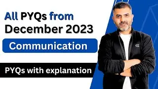 All Communication PYQs | December 2023 | Revision Series | UGC-NET-Paper1