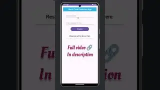 Stock Price Predictor APP #2024 #stockprice  #stock #stockmarket #flask #python  #education #shorts