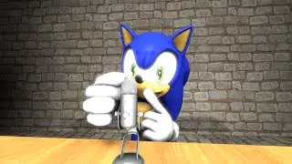 [SFM] Sonic does ASMR