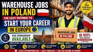 Poland Warehouse Jobs 2026 🇵🇱 | Europe Jobs for Foreigners | Visa Sponsorship