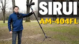 AMAZING! SIRUI AM-404FL Monopod and QC-38 Quick Release Clamp