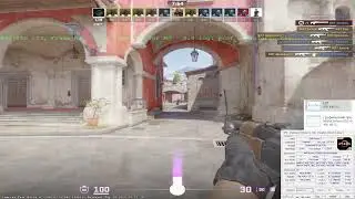 CS2 Ryzen 5 7500f + GTX1060 3gb test (inferno)