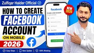 How To Create Facebook Account on Mobile Phone #facebook #account