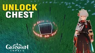 How to open chest in Higi Village- Genshin Impact Inazuma