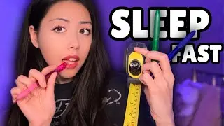 ASMR Sketching, Measuring & Mapping You to Sleep 💤 Relaxing Personal Attention