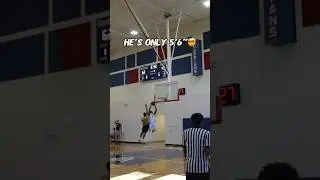 HE’S 5’6” CATCHING BODIES!