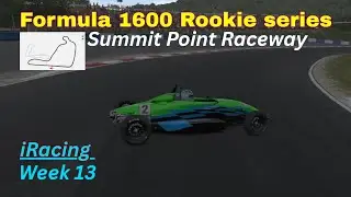 Trying to make out of D class alive Ray Formula 1600 Summit Point Raceway  iRacing PC   49