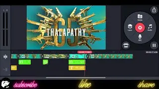 Thalapathy 65 - Vijay 👈 Kinemaster | Free files in the description