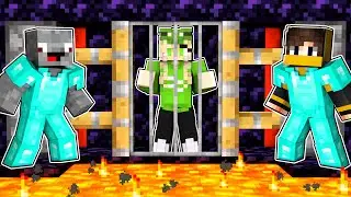 ich werde GEFANGEN GENOMMEN in MINECRAFT HELDEN