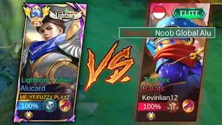DON'T SPAM TRASHTALK IN FRONT OF GLOBAL ALUCARD!!! -BUILD TOP 1 GLOBAL ALUCARD-MLBB🔥