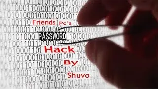how to Change Your Friends Pc's Password easily