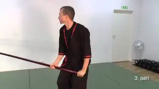 Wing Tsun Luk Dim Boon Kwun Form - slow motion training sequence - Pole Form