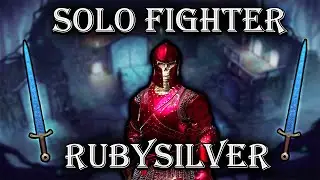 Full Rubysilver Solo Fighter│Crystal Sword│Dark and Darker
