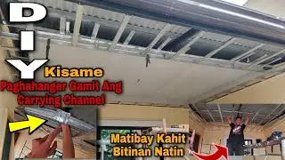Paano Mag Hanger Gamit Ang Carrying Channel Sa Pagkikisame (Nov-19-21)