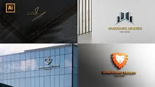 Real estate logo design in illustrator | illustrator tutorial