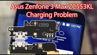 Asus Zenfone 3 Max ZC553KL Replace usb board flexible charge