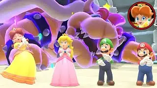 Super Mario Party Jamboree First Boss Rush Daisy Gameplay