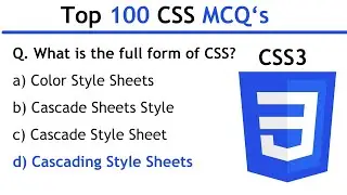 Top 100 CSS MCQs || CSS MCQ Questions For Interview And EXAM