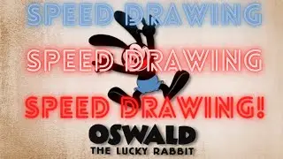 Oswald the Lucky Rabbit | Speed Drawing