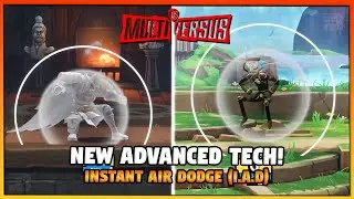 New Secret Tech Guide | Instant Air Dodge (IAD) Movement | MultiVersus 2024
