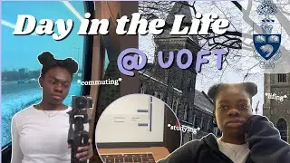 A Day in the Life of a UofT Student | commuting, studying for tests and balancing school and life |