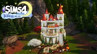 Glimmerbrook Mansion | Sims 4 Speed Build | Fantasy Save File