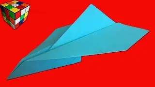 The plane of the paper. How to make an origami plane with their hands! Origami.