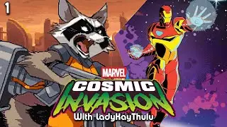 Rocket Raccoon the MVP! - MARVEL: COSMIC INVASION - First Playthrough: Part 1