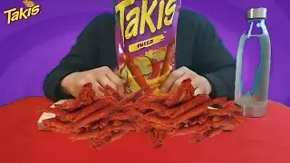 Takis Fuego - asmr mukbang
