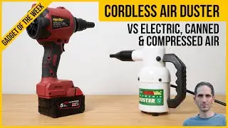 Mellif Milwaukee, Dewalt, Makita Air Duster / Compact Blower Review | Gadget of the Week EP01