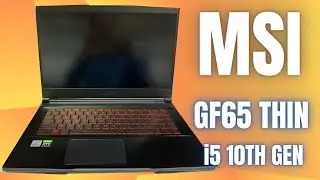 MSI GF65 thin disassembly & upgrade option