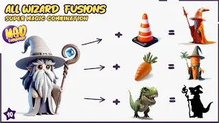 All Wizard Combination! fusion Animash gameplay, supreme, mythical and legendary