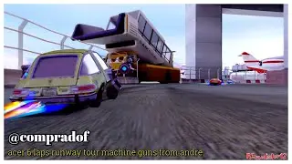 Cars 2 The Video Game | Acer - Battle Race (Machine Guns) | Runway Tour 6 Laps