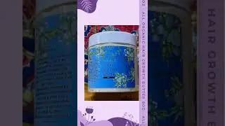 All Organic Hair Growth Butter 8oz