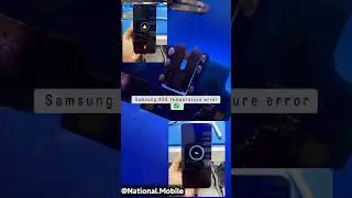 Samsung A50 Charging Error  