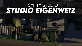 Synty small town walktrough [Cinema 4D]