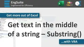 Substring() - Excel VBA