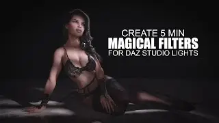 Create 5 Min Magical Filters For Your DAZ Studio Lights